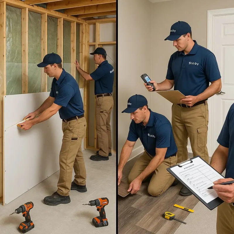 Repairs and Reconstruction process in Nisswa, MN