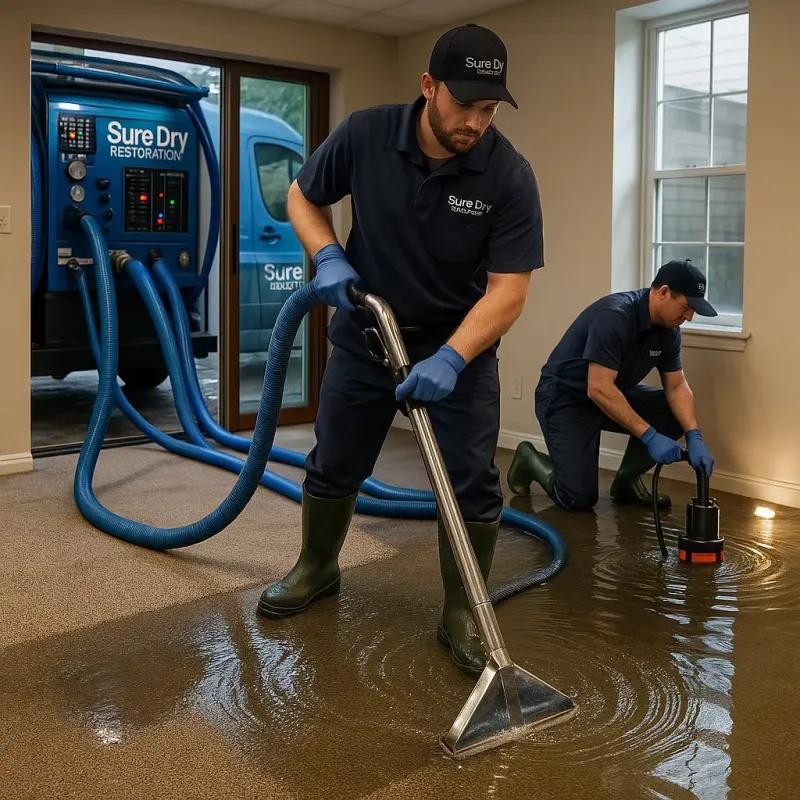 Water Extraction and Removal process in Nisswa, MN
